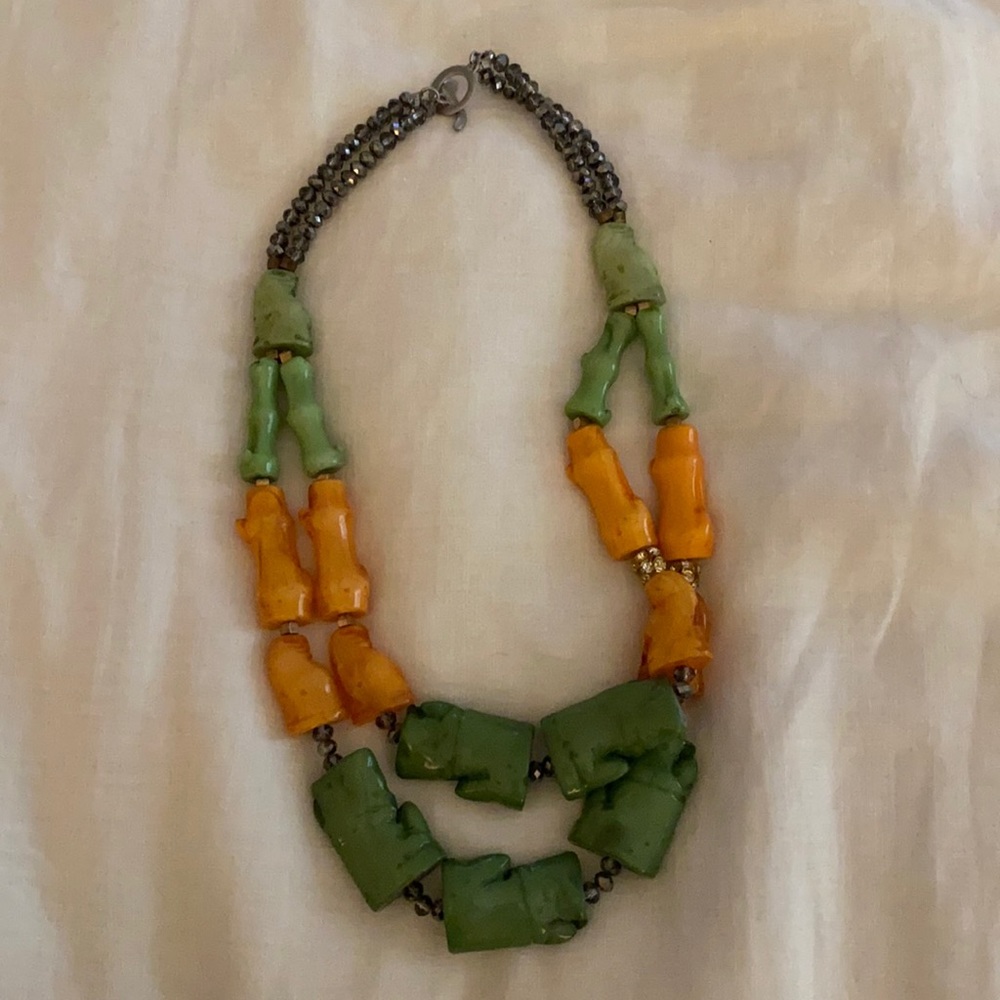 Anthropologie statement necklace